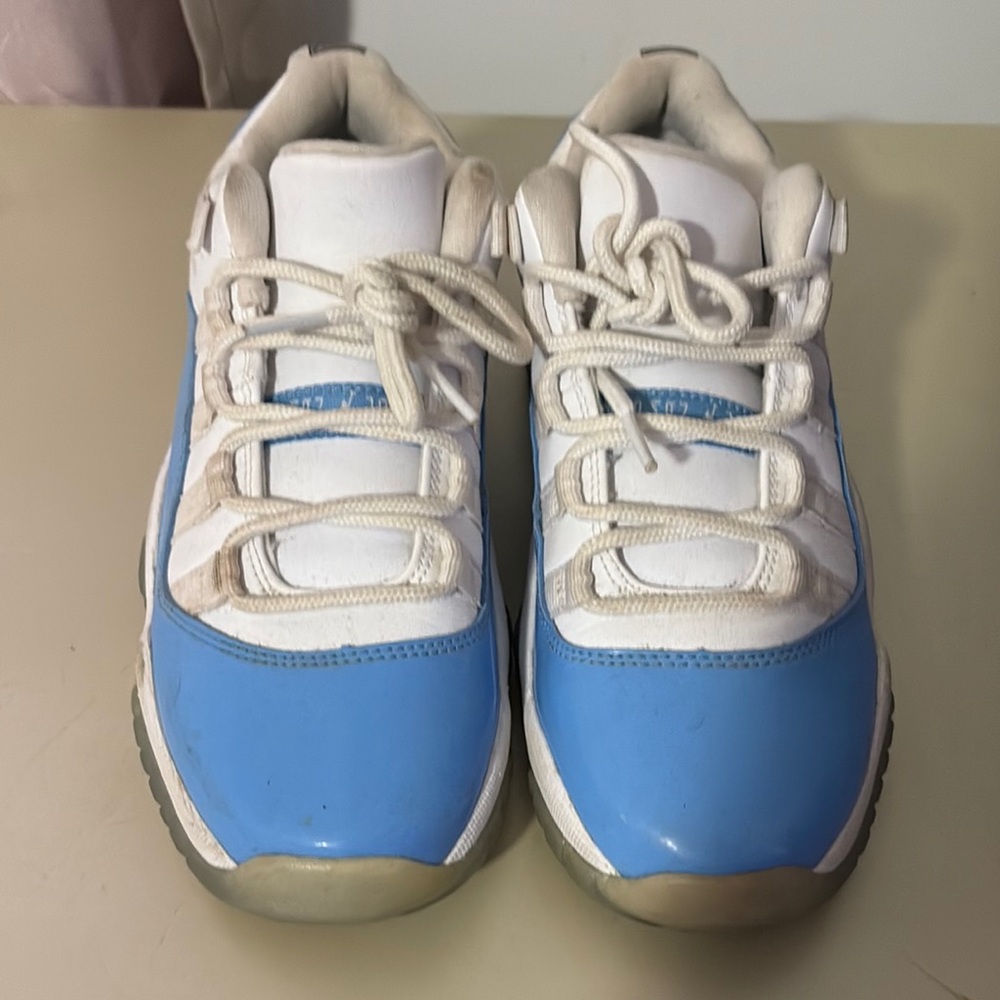 Kids Blue and White Sneakers